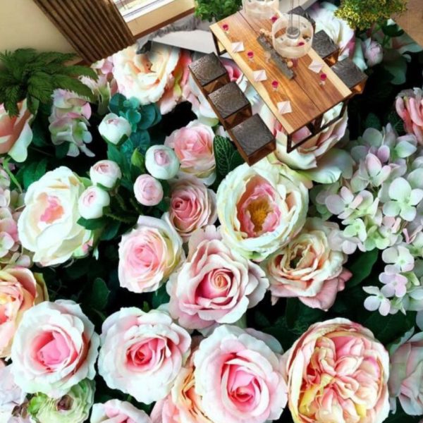 3d Rose Flowered Epoxy Floor