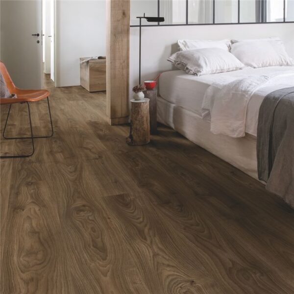 Cottage Oak Dark Brown Vinyl – Balance Click