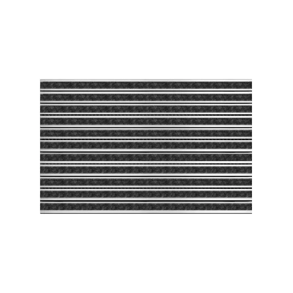 Entrance Mat Aluflex SR Carpet | Textile-Ribbed | UV-Resistant